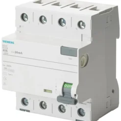 Siemens 5SV HPFI relæ A, 4P, 40A