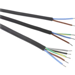 Silikonekabel til halogenspot 3G1,5 mm², 230V