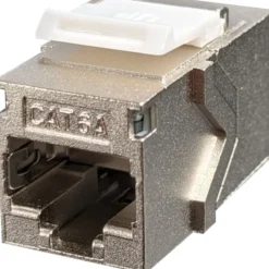 Simply45 RJ45 keystone konnektor, CAT7A/6A, skærmet