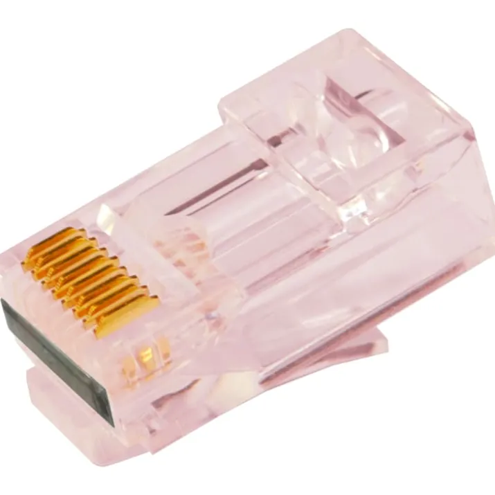 Simply45 RJ45 netværksstik, CAT6/6A, uskærmet, 100 stk.