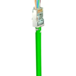Simply45 RJ45 netværksstik, CAT6, CAP45, skærmet, 50 STK