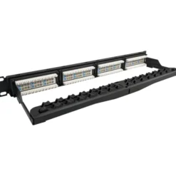 Simply45 RJ45 Patchpanel Rack 24 Porte loaded, CAT6, uskærmet