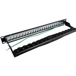 Simply45 RJ45 Patchpanel Rack 24 Port, unloaded, skærmet