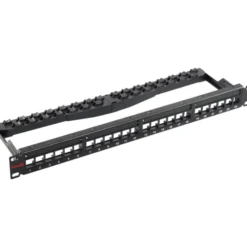 Simply45 RJ45 Patchpanel Rack 24 Port, unloaded, uskærmet
