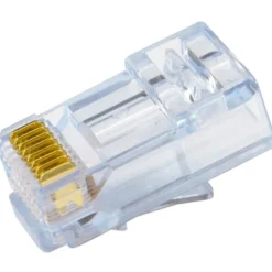 Simply45 RJ45 standard stik CAT.5E uskærmet, blå, 20-pak