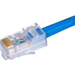 Simply45 RJ45 standard stik CAT.5E uskærmet, blå, 20-pak