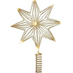 Sirius Chloe topstjerne med lys, guld