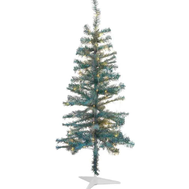 Sirius Happy kunstigt juletræ med lys, grøn, 120 cm