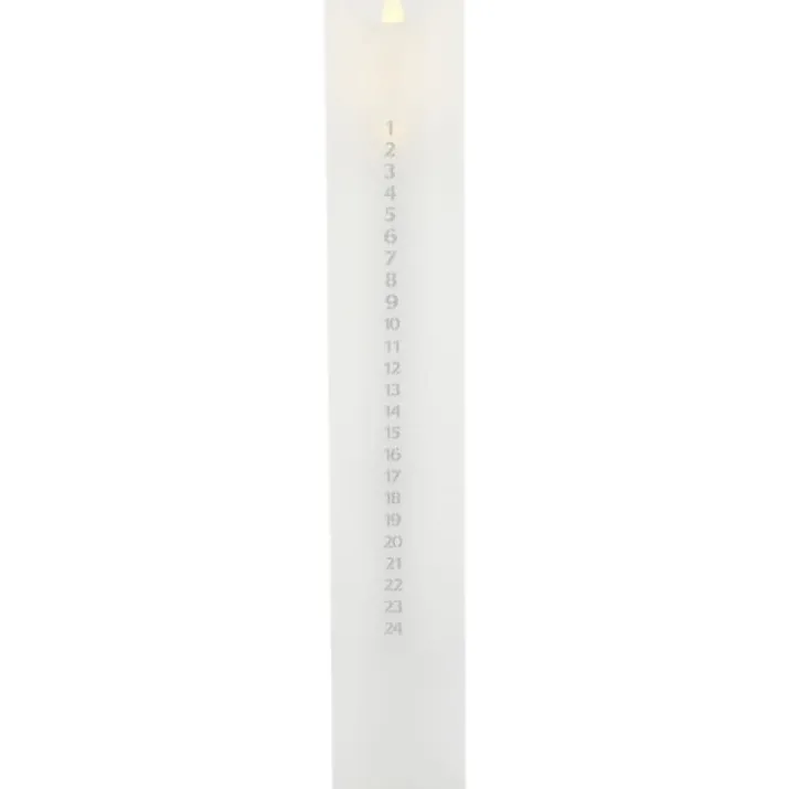 Sirius LED kalenderlys, sølv