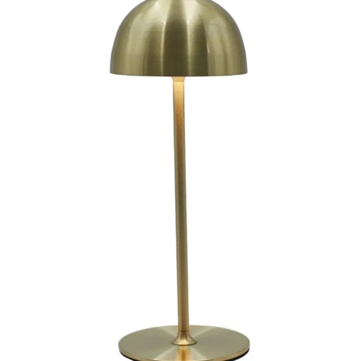 Sirius Mini Tim genopladelig bordlampe, messing