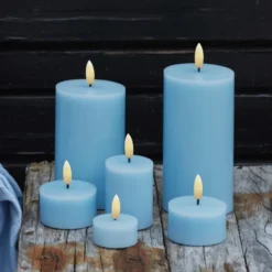 Sirius Sille LED bloklys, batteri, blå