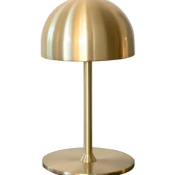 Sirius Tim genopladelig bordlampe, messing, 22 cm