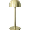 Sirius Tim genopladelig bordlampe, messing, 30 cm