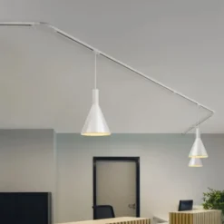 SLV 1-faset strømskinne, 2 meter, hvid