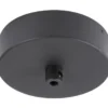 SLV Fitu loftroset Ø90 mm, mat sort