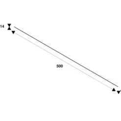 SLV Grazia LED strip, 2700K, 45W, 5 meter