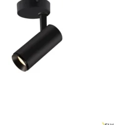 SLV Numinos S påbygningsspot, sort