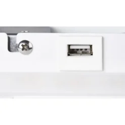SLV Somnila USB væglampe, hvid, højre