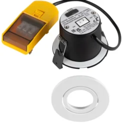 SLV Universal indbygningsspot, hvid, 12-pak