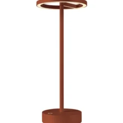 SLV Vinolina One genopladelig bordlampe, rust