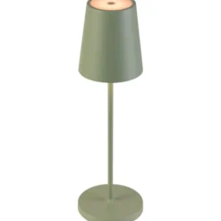SLV Vinolina Two genopladelig bordlampe, grøn