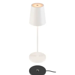 SLV Vinolina Two genopladelig bordlampe, hvid