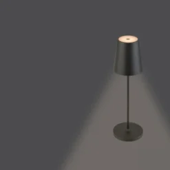 SLV Vinolina Two genopladelig bordlampe, sort