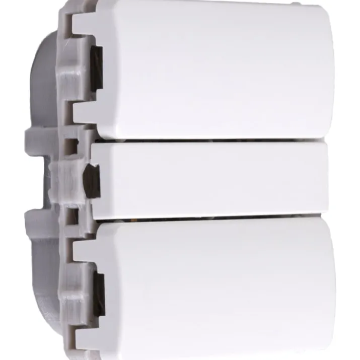 Smartkontakten Zigbee batteritryk til LK Fuga, hvid