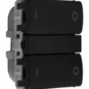 Smartkontakten Zigbee batteritryk til LK Fuga, tænd/sluk, grå