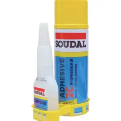 Soudal adhesive 2-komponent lim, 50+200 ml