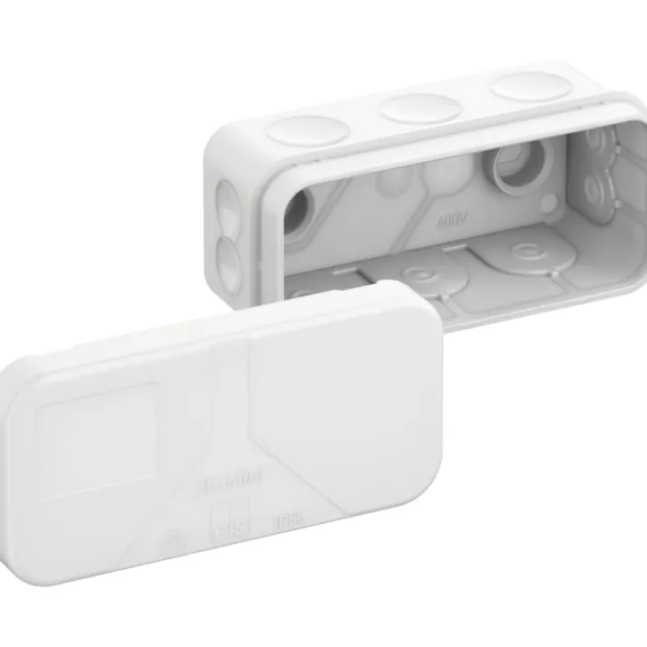 Spelsberg 2K Mini membrandåse, 89x43x38 mm, hvid