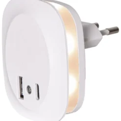 Star Trading vågelampe med sensor & USB A & C