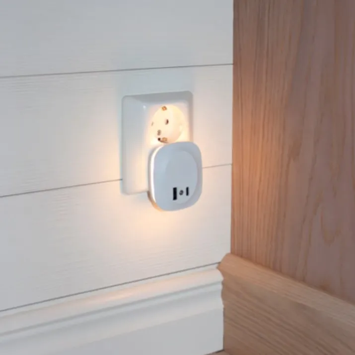 Star Trading vågelampe med sensor & USB A & C