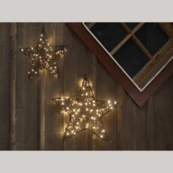 Star Trading Vicke stjerne med lys, batteri, 30 cm