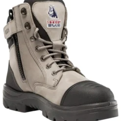 Steel Blue Southern Cross Zip sikkerhedsstøvler S3, grå, str. 38