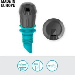 6 stk Gardena micro-drip finregndyse smal, enkelt