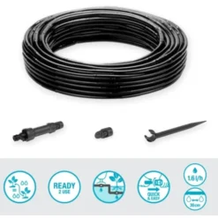 3 stk Gardena micro-drip hæk-/busksæt, 25 m