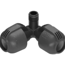 10 stk Gardena Pipeline hjørne T-stykke, 25 mm, 1/2" nippel