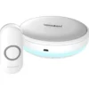4 stk Honeywell Home dørklokke, trådløs, 150 m, bærbar, hvid