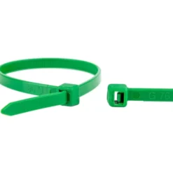 100 stk Kabelstrips 4,8 x 300 mm, grøn