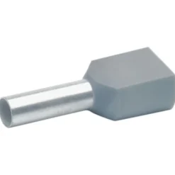 100 stk Klauke isoleret dobbelt terminalrør, kobber, 2 x 4,0 mm², 23 mm