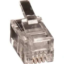 10 stk Lan-Com modular stikprop, RJ10, 4P/4C