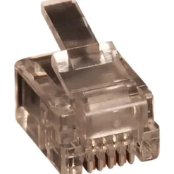 10 stk Lan-Com modular stikprop, RJ11, 6P/4C