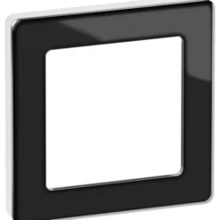 10 stk LK Fuga Pure designramme 1 modul, sort/hvid