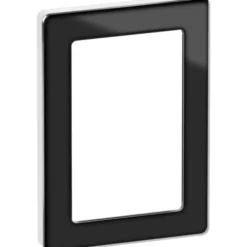 10 stk LK Fuga Pure designramme 1,5 modul, sort/hvid