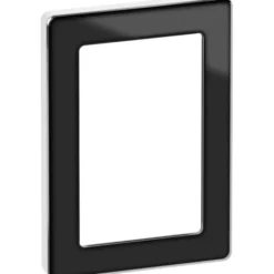 10 stk LK Fuga Pure designramme 1,5 modul, sort/hvid