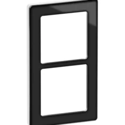 10 stk LK Fuga Pure designramme 2 modul, sort/hvid