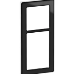 10 stk LK Fuga Pure designramme 2,5 modul, sort/hvid