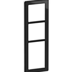 10 stk LK Fuga Pure designramme 3,5 modul, sort/hvid