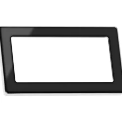 10 stk LK Fuga Pure Design ramme 1x2 modul, sort/hvid